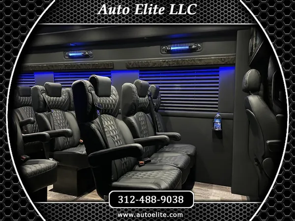2026 15 Passenger Mini Bus Coach with Large Legroom Mercedes-Benz Sprinter